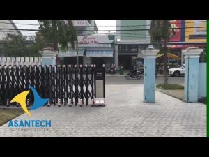 CỔNG XẾP HỢP KIM NHÔM